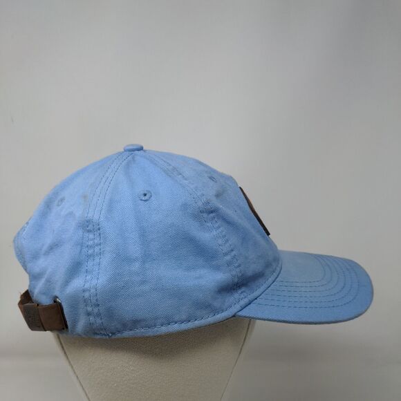 Calcutta Slideback Hat Blue OSFM Adjustable Patch Logo Vented Holes 6 Panel - Picture 4 of 8